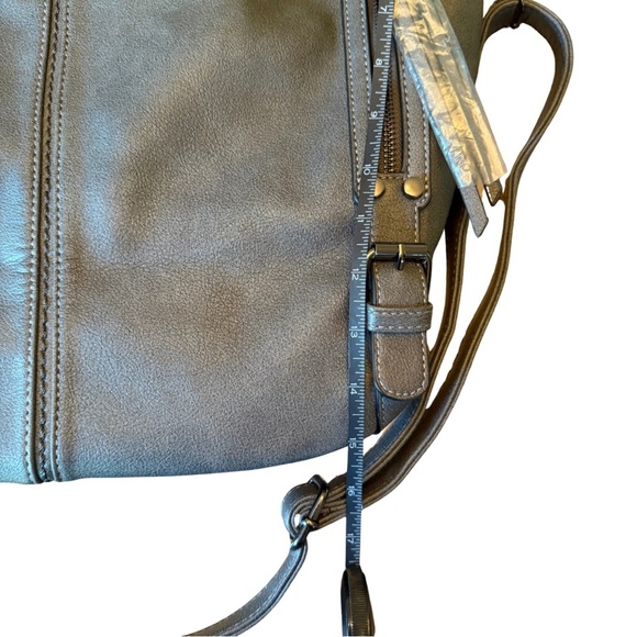 NWT Realer Concealed Carry Tote Shoulder Bag – Gray – 18” x 15” - Picture 3 of 7